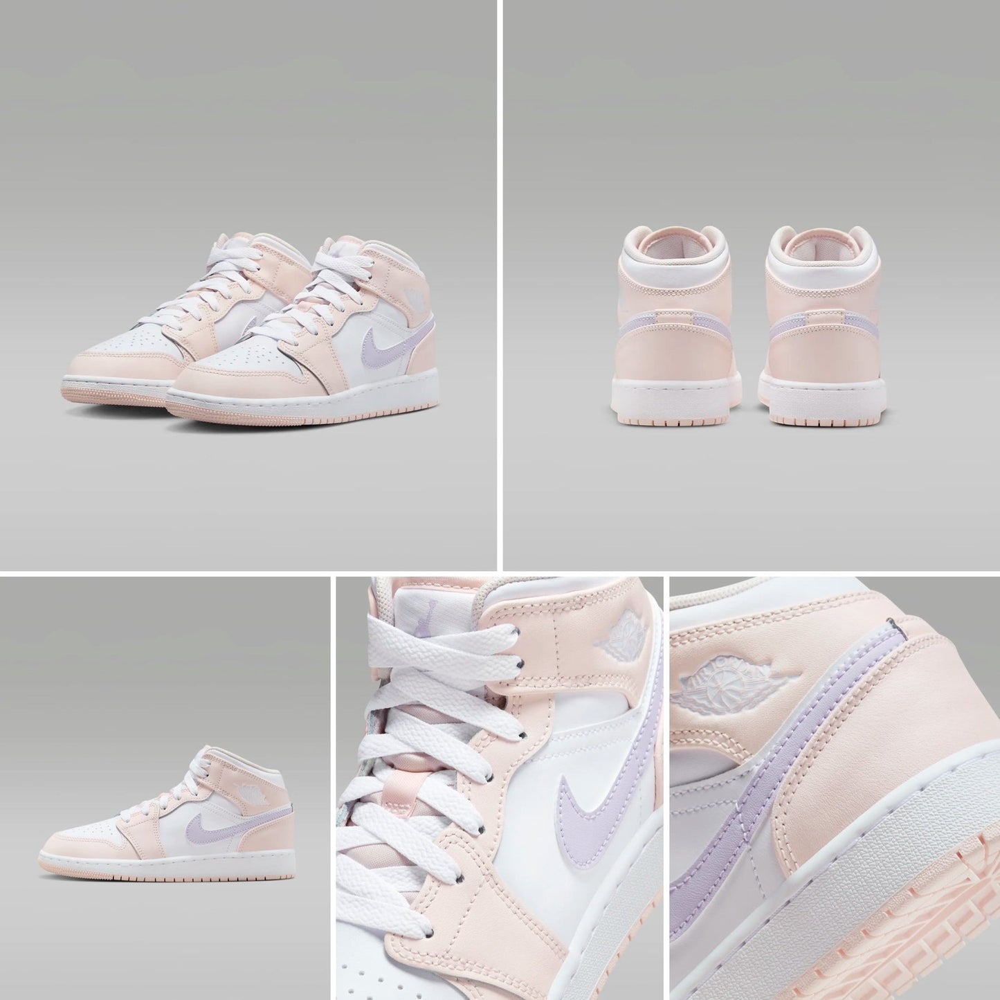 JD1 MID PINK WASH (GS & WOMENS)