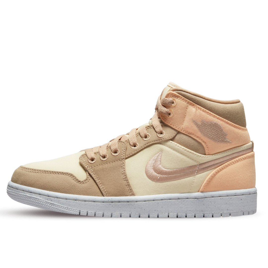 JD1 MID CANVAS KHAKI (WOMENS)