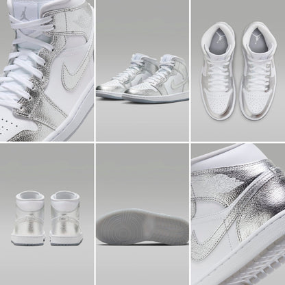 JD1 MID METALLIC SILVER (WOMENS)