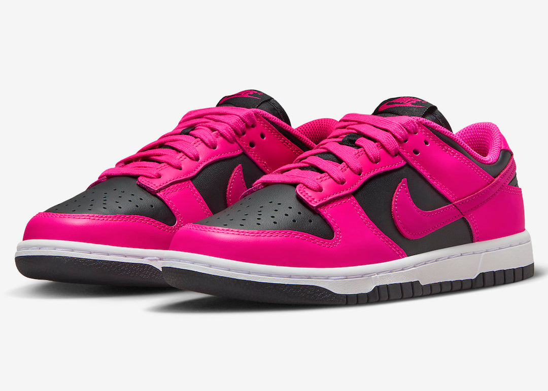 NK DUNK LOW PINK FIREBERRY (WOMENS)