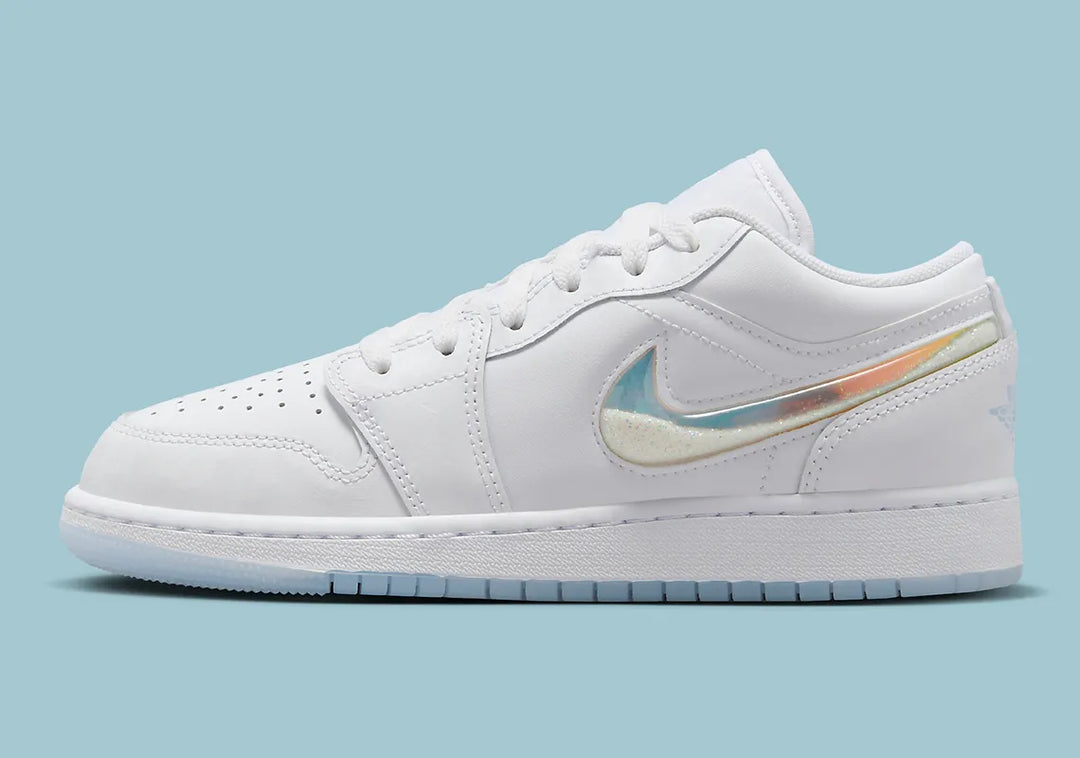JD1 LOW GLITTER SWOOSH (GS & WOMENS)