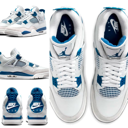 JD4 RETRO MILITARY BLUE (GS & MENS)