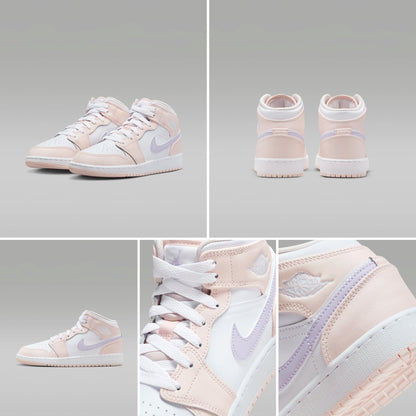 JD1 MID PINK WASH (GS & WOMENS)