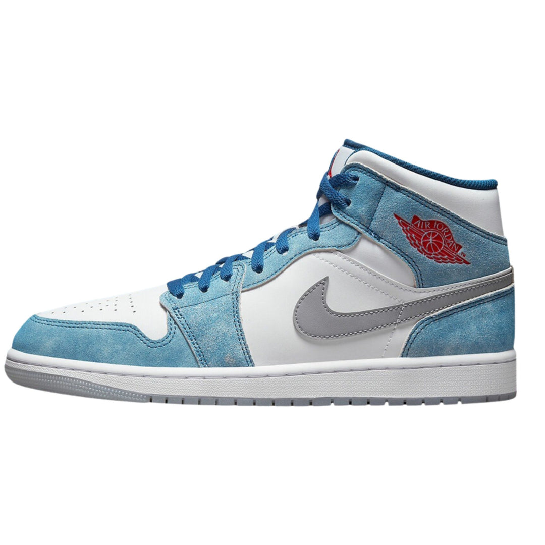 JD1 MID FRENCH BLUE FIRE RED (GS & MENS)