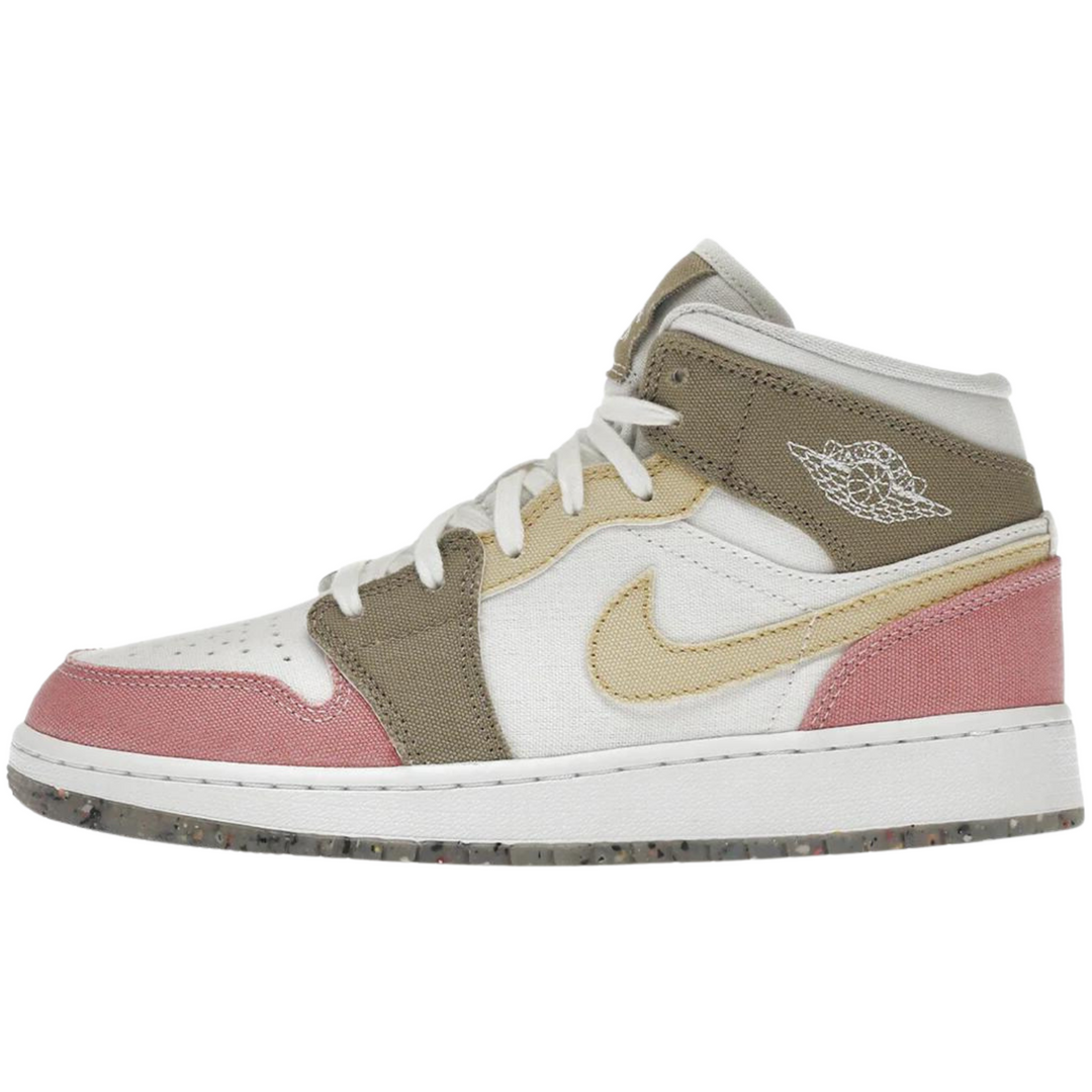 JD1 MID SE PASTEL VIVID GREEN GRIND (GS & WOMENS)