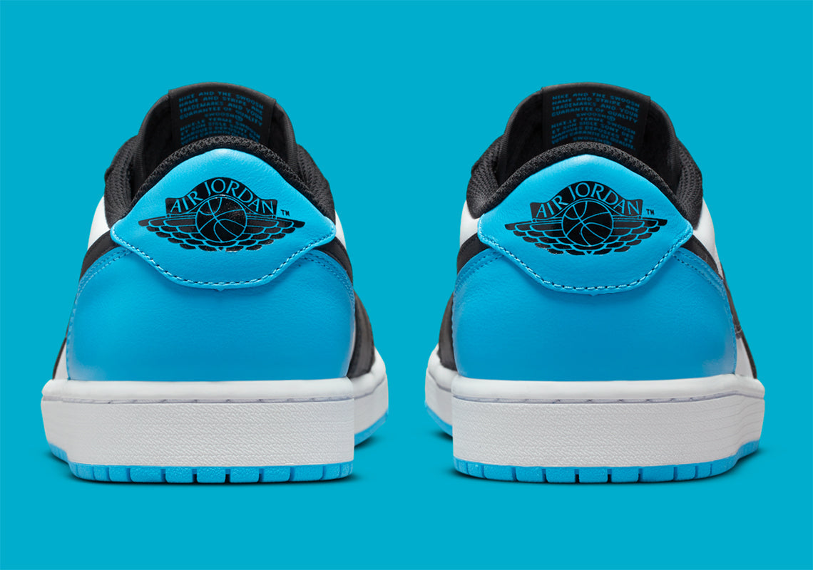 JD1 RETRO LOW OG BLACK DARK POWDER BLUE (GS & MENS)