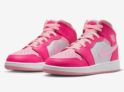 JD1 MID FIERCE PINK (GS & WOMENS)