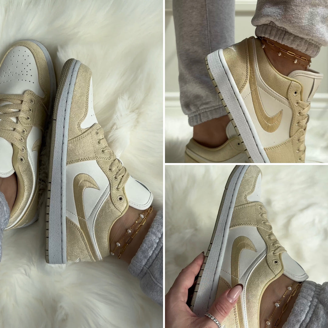 JD1 LOW CREAM CANVAS (WOMENS)