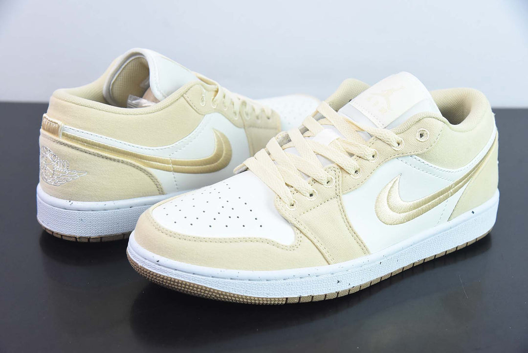 JD1 LOW CREAM CANVAS (WOMENS)