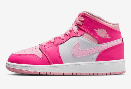 JD1 MID FIERCE PINK (GS & WOMENS)
