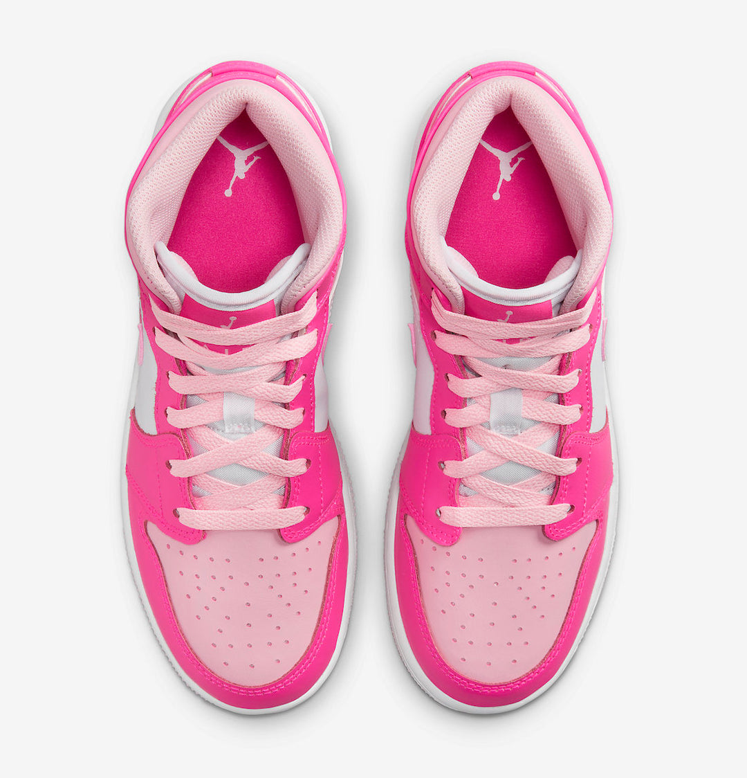 JD1 MID FIERCE PINK (GS & WOMENS)