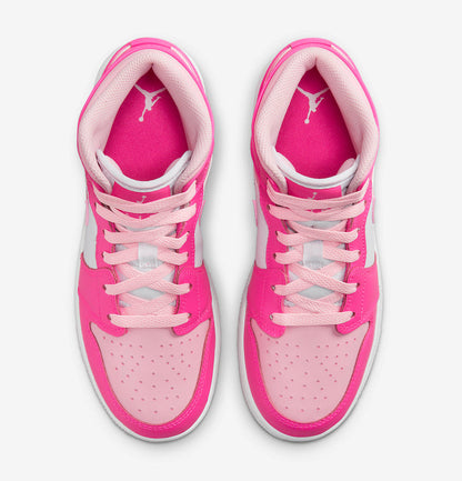 JD1 MID FIERCE PINK (GS & WOMENS)